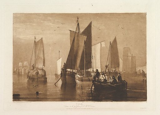 Calm, part IX, plate 44 from "Liber Studiorum"