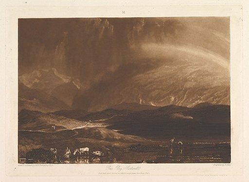 Peat Bog, Scotland (Liber Studiorum, part IX, plate 45)