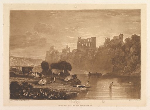 River Wye (Liber Studiorum, part X, plate 48)