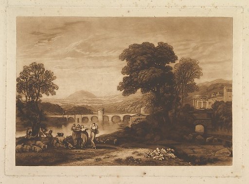 Apuleia in Search of Apuleius, unpublished plate from "Liber Studiorum"