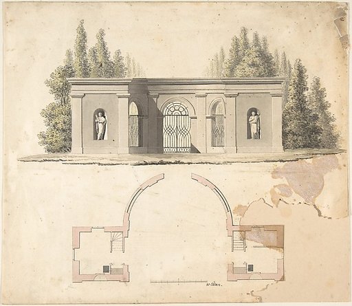 Elevation Design for Pavillion