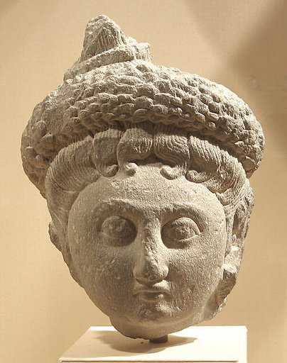 Head of a Female Deity