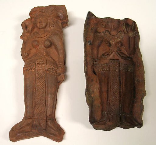 Mold and Impression for a Bejeweled Female