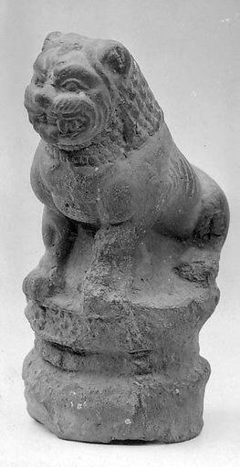 Lion Standing on a Pillar Capital