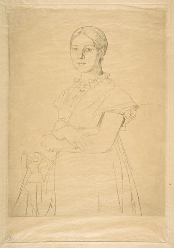 Madame Granger, after Ingres