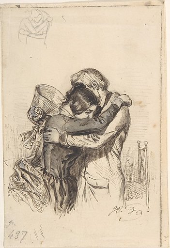 Illustration in Jérôme Paturot, by Louis Reybaud, Paris, 1846