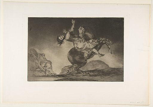 The horse abductor, from "The Disparates" (Follies / Irrationalities)