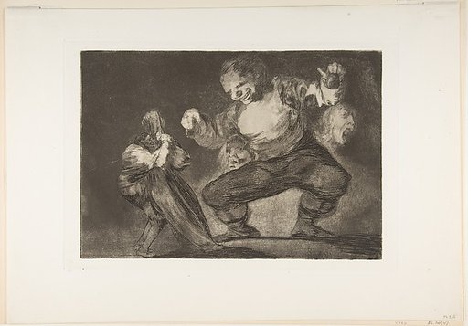 'Dancing Giant' from the 'Disparates' (Follies / Irrationalities)