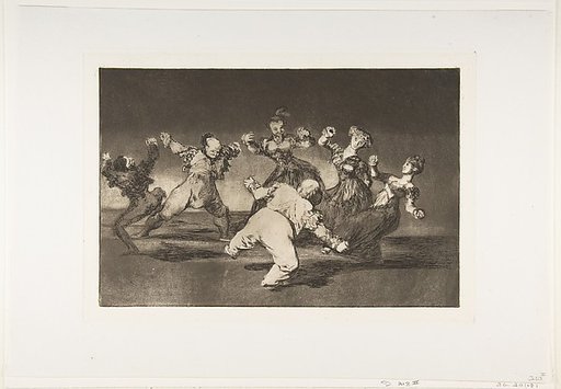 'Merry Folly' from the 'Disparates' (Follies / Irrationalities)