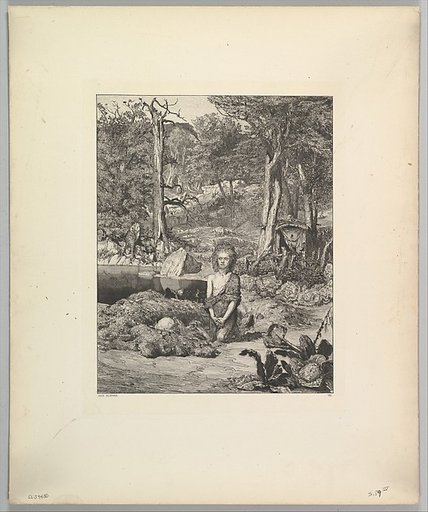 Simplicius am Grabe des Einsiedlers, from the series Intermezzi