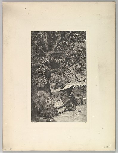Gefallener Reiter, from the series Intermezzi