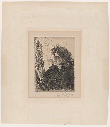 Girl with a Cigarette II