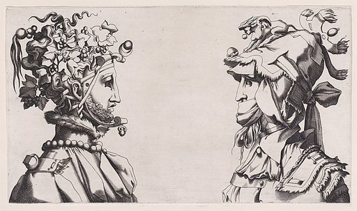 Fantastical Masked Masculine Heads