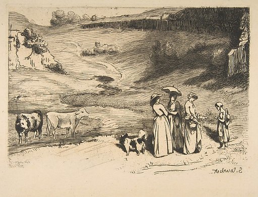 Les Demoiselles de village
