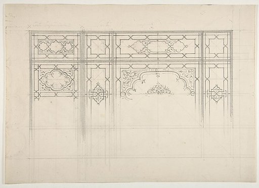 Design for the decoration of a ceiling