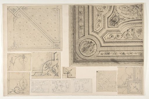 Eleven designs for the decoration of interiors