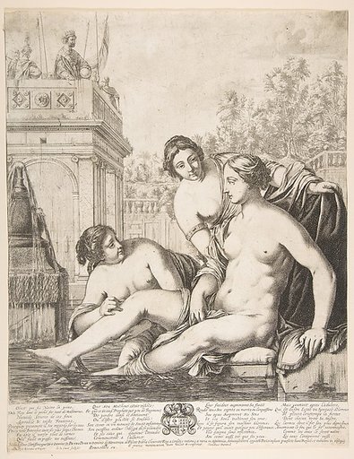 David Watching Bathsheba Bathe
