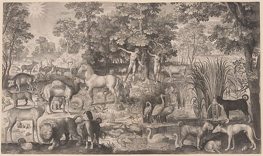 Adam and Eve in Paradise