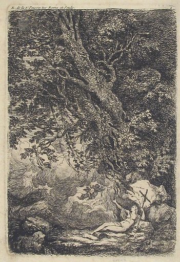 Female Saint in a Landscape