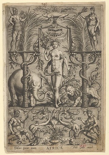 Allegory of Africa, from "The Four Continents"