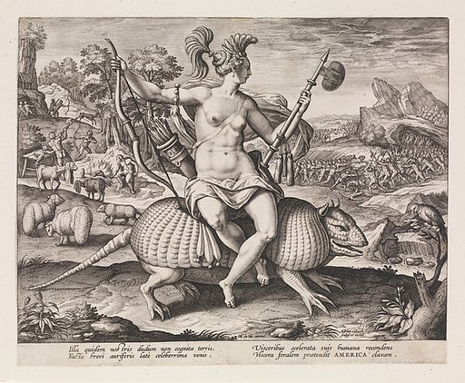 Allegory of America, from "The Four Continents"