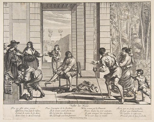 Clothing Beggars, from "Acts of Mercy" (Les Oeuvres de Miséricorde)