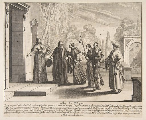 Lodging Pilgrims, from "Acts of Mercy" (Les Oeuvres de Miséricorde)