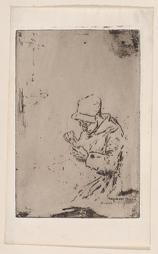 The Maid Sewing (Bonne Femme Cousant)