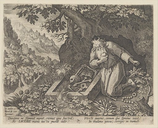 Jacob, from "Sylvae Sacrae Monumenta...Anachoretarum"
