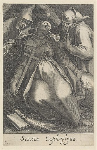 Sancta Euphrolyna, from "Female Hermits"