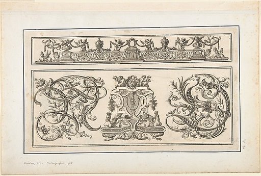 Plate 8, from "Orthographia"