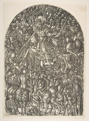 Christ mounted on a white Horse, from the Apocalypse