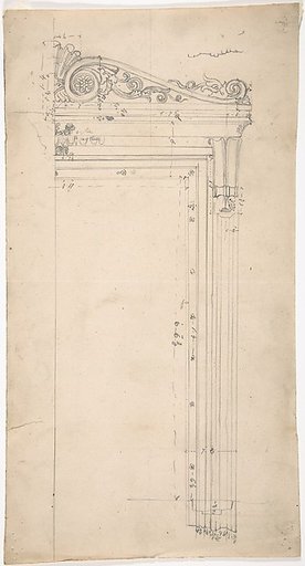 Design for a Door Frame, for 37 Tavistock Place, London