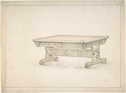Design for a Renaissance Style Table