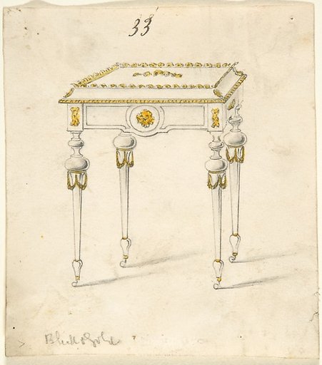Design for a Small Table on Casters