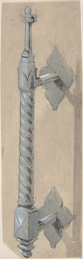 Metal Doorpull for Church