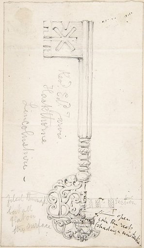 Key from Lincolnshire Church