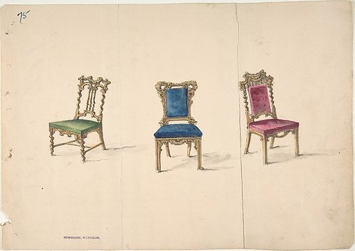 Designs for Three Chairs