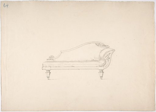 Design for a Sofa with One Wing-like Arm