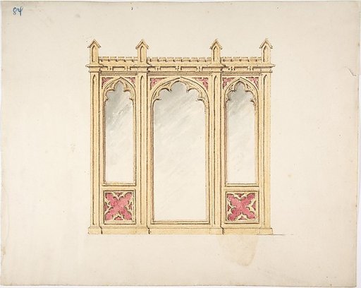 Design for Gothic Tracery and Paneling