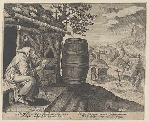 Ammon, from "Solitudo Sive Vitae Patrum Eremicolarum"