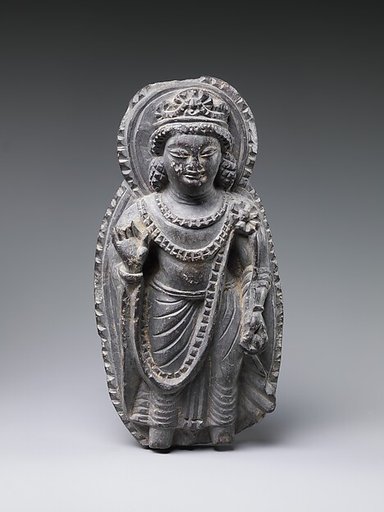 Bodhisattva with Radiate Halo and Mandorla