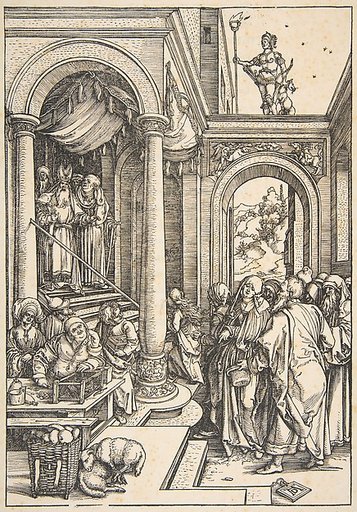 The Presentation of the Virgin in the Temple, from "The Life of the Virgin"
