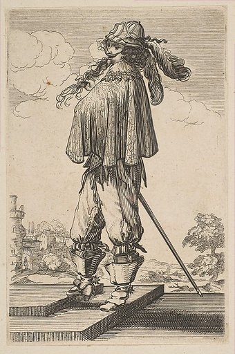 A Gentleman Mounts a Step