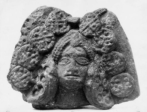Head of a Female Deity (Yakshi?)