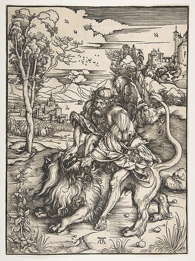 Samson Rending the Lion