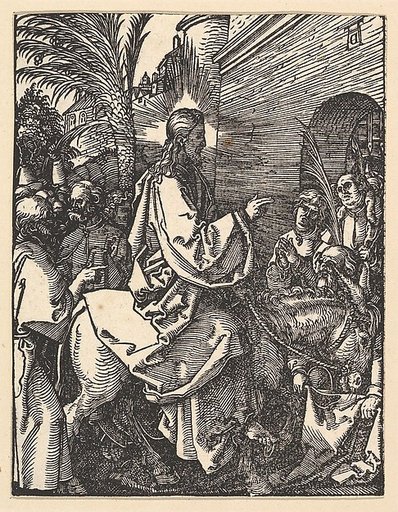 Christ's Entry into Jerusalem, from "The Small Passion"