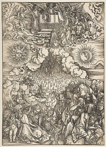 The Opening of the Fifth and Sixth Seals, from "The Apocalypse", Latin Edition