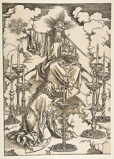 Saint John Beholding the Seven Golden Candlesticks, from "The Apocalypse"