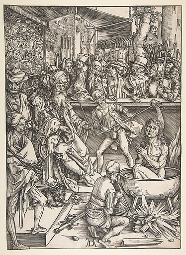 The Martyrdom of Saint John, from "The Apocalypse"